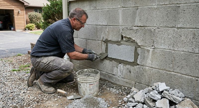 Block Work Repair in Howell, MI