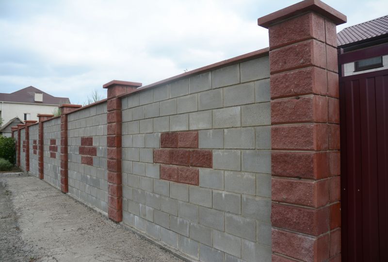 Brick Fence Repair in Howell, MI