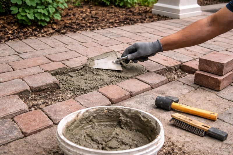 Brick Flatwork Repair in Commerce Township, MI