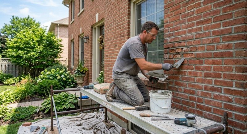 Brick Flatwork Repair in Fowlerville, MI