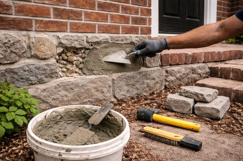 Brick Masonry Repair in Pinckney, MI
