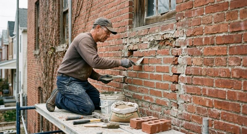 Brick Repair in Wixom, MI