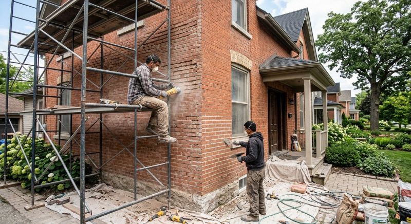 Brick Restoration in Howell, MI