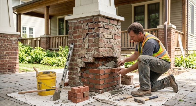 Brick Restoration in Linden, MI