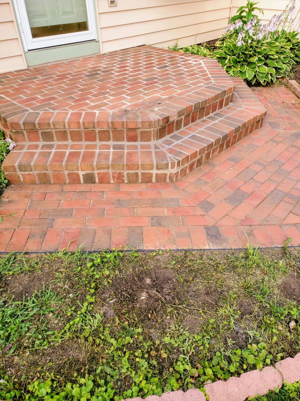 Brick Stoop Repair in Howell, MI