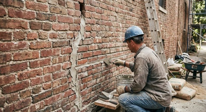 Brick Wall Repair in Highland, MI