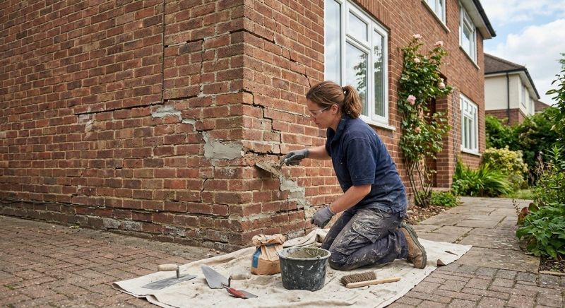 Brick Wall Repair in Howell, MI