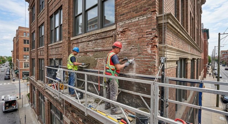 Commercial Masonry Repair in South Lyon, MI