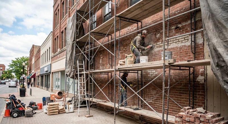 Commercial Masonry Repair in Swartz Creek, MI