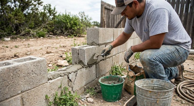 Concrete Block Repair in Holly, MI