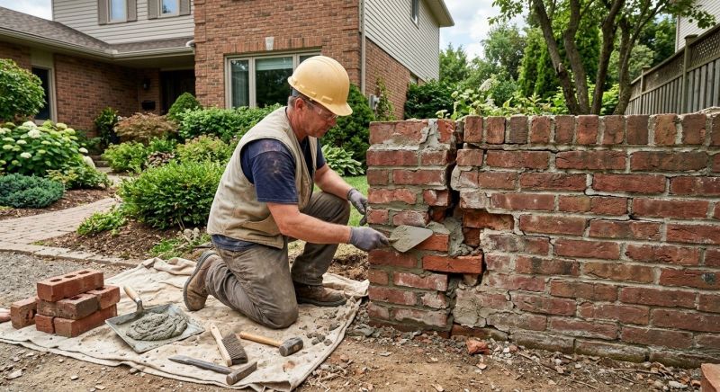 Masonry Wall Repair in Howell, MI