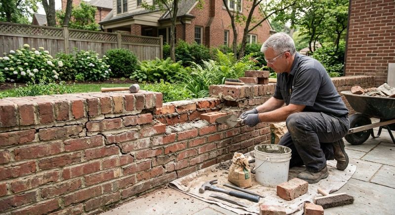 Masonry Wall Repair in Howell, MI