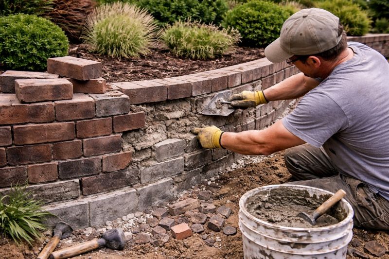Retaining Wall Repair in Howell, MI