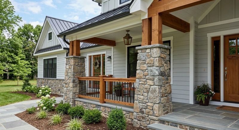 Stone Chimney Installation in Dexter, MI