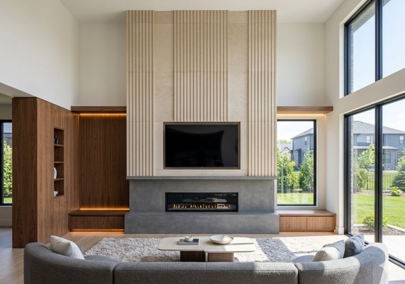 Stone Chimney Installation in Livingston County, MI