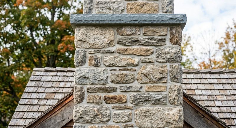 Stone Chimney Installation in Swartz Creek, MI