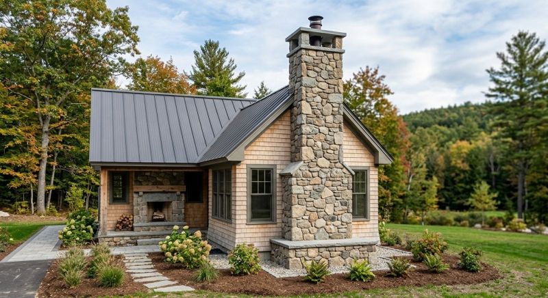 Stone Chimney Installation in Wixom, MI
