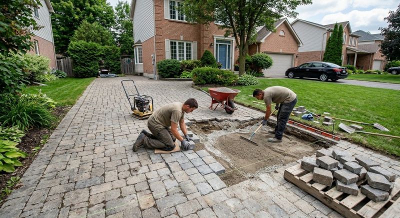 Stone Driveway Repair in Howell, MI