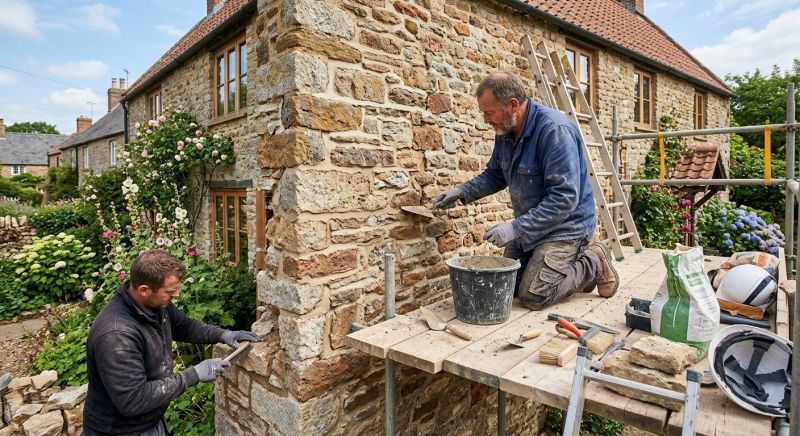 Stone Masonry Repair in Livingston County, MI