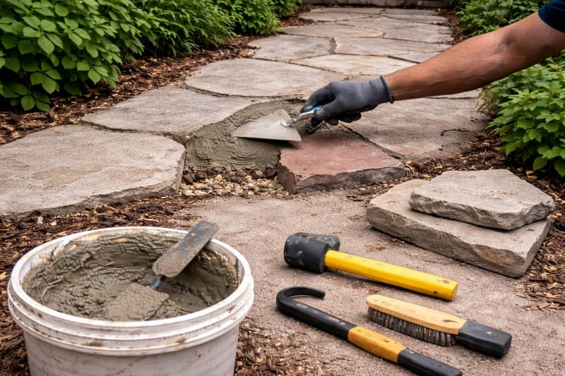 Stone Masonry Repair in Milford, MI