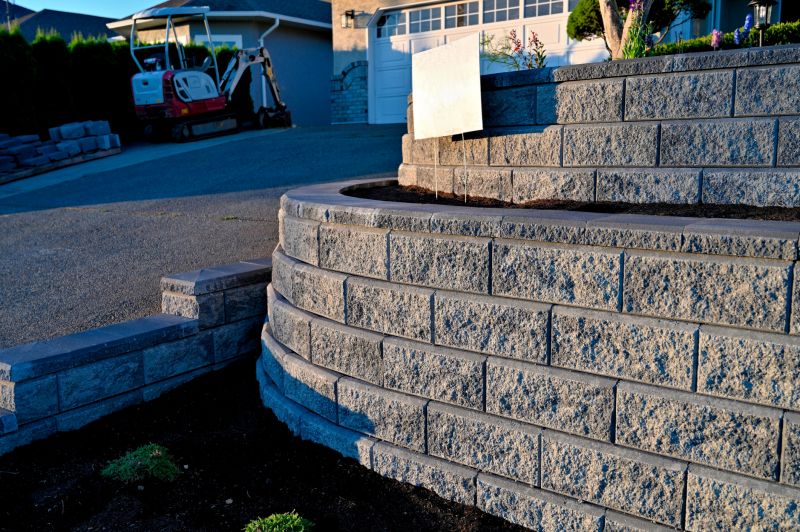Stone Wall Repair in Walled Lake, MI
