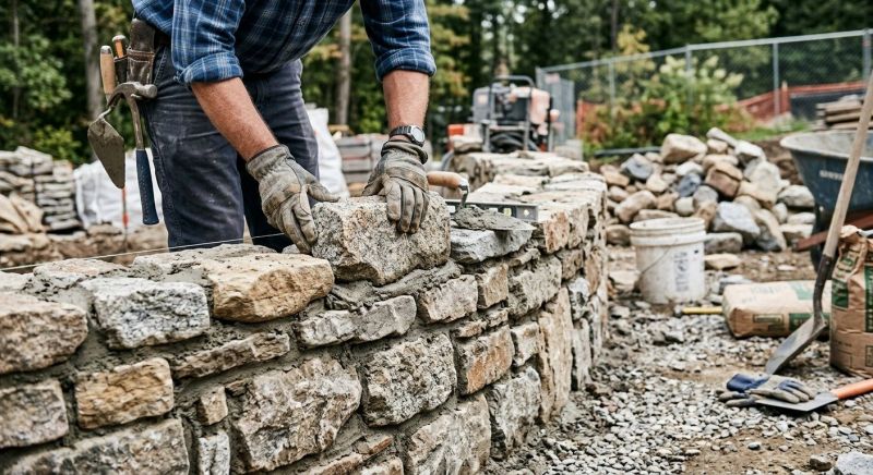 Stonework Installation in Dexter, MI