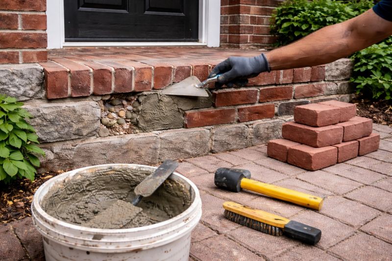 Stonework Repair in Holly, MI