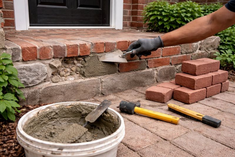 Stonework Repair in Linden, MI